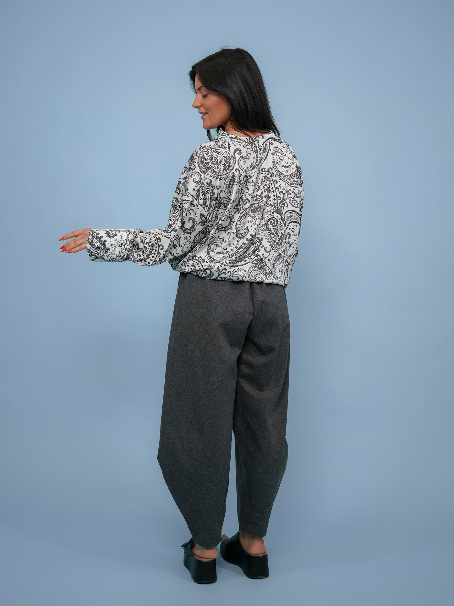 Blouse imprimé paisley