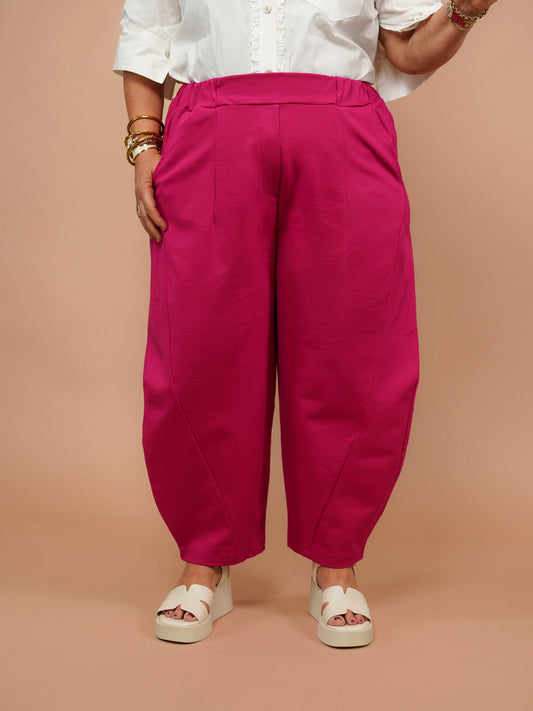 Pantalon japonais fuchsia - 1611