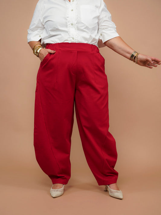 Pantalon japonais rouge - 1611