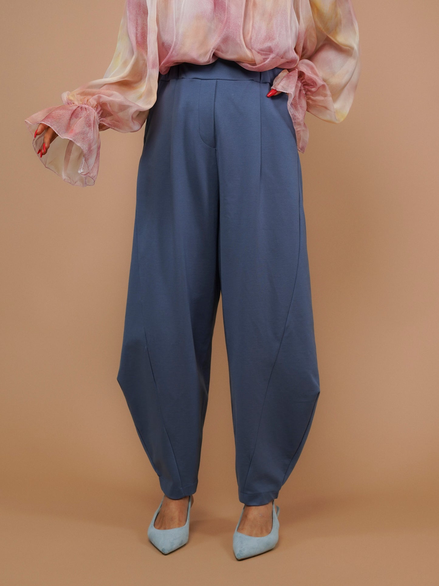 Pantalon japonais bleu jean