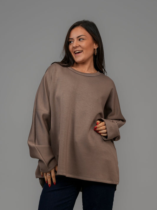 Pull doux oversize camel - 1198