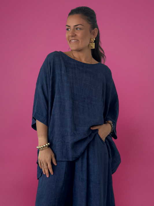 Blouse bleue - 1507