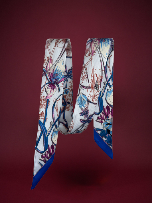 Foulard bleu paradise - 1639
