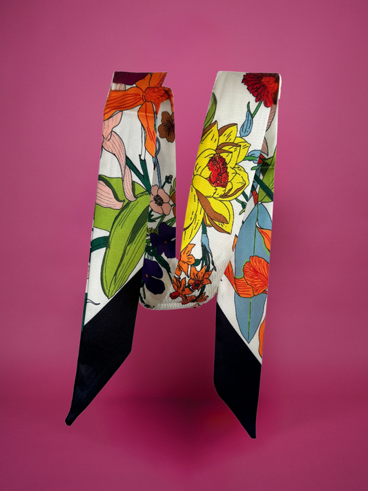 Foulard jardin sauvage - 1639