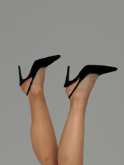 Escarpins pailletés slingback