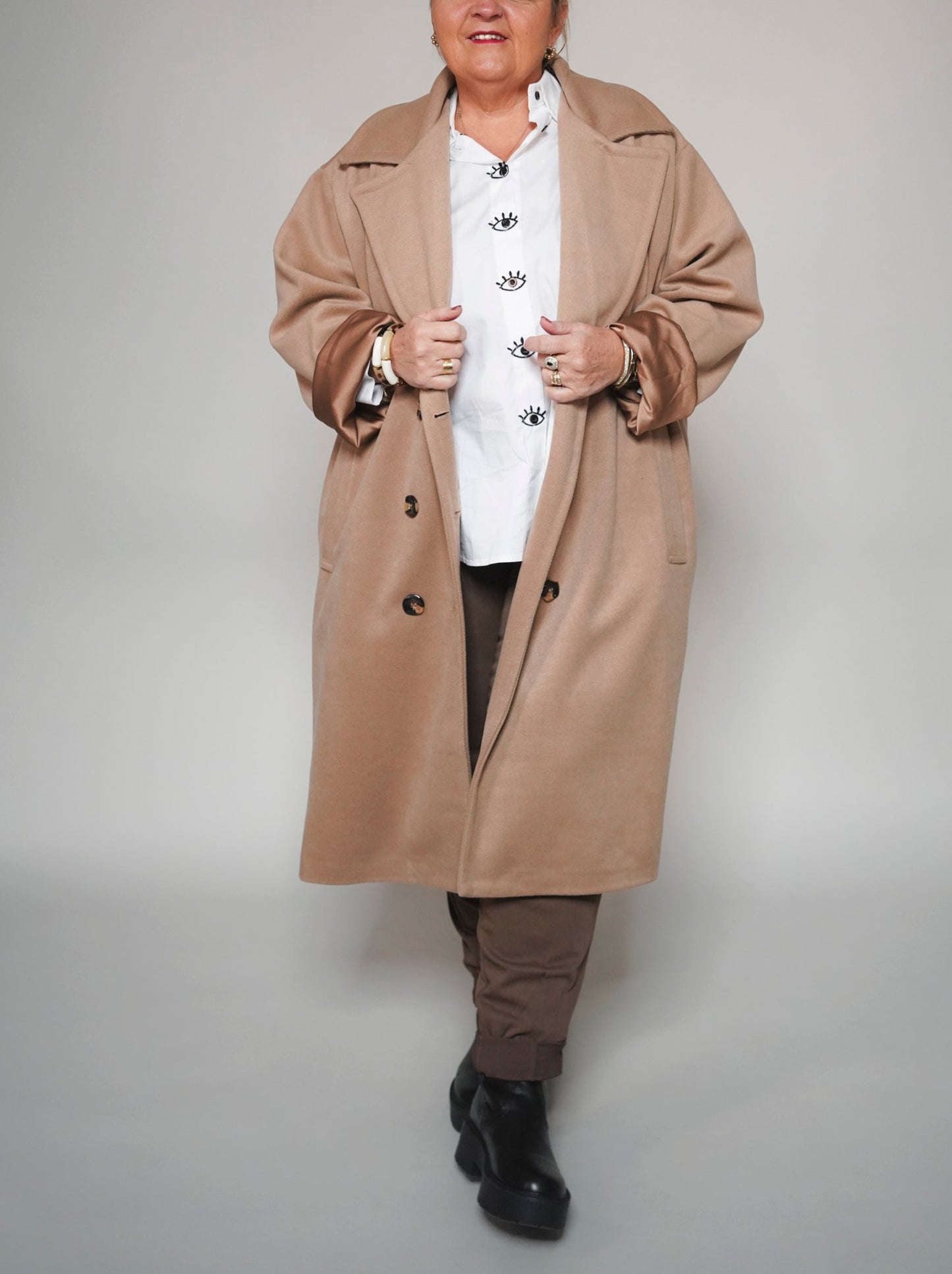 Manteau oversize camel -1703