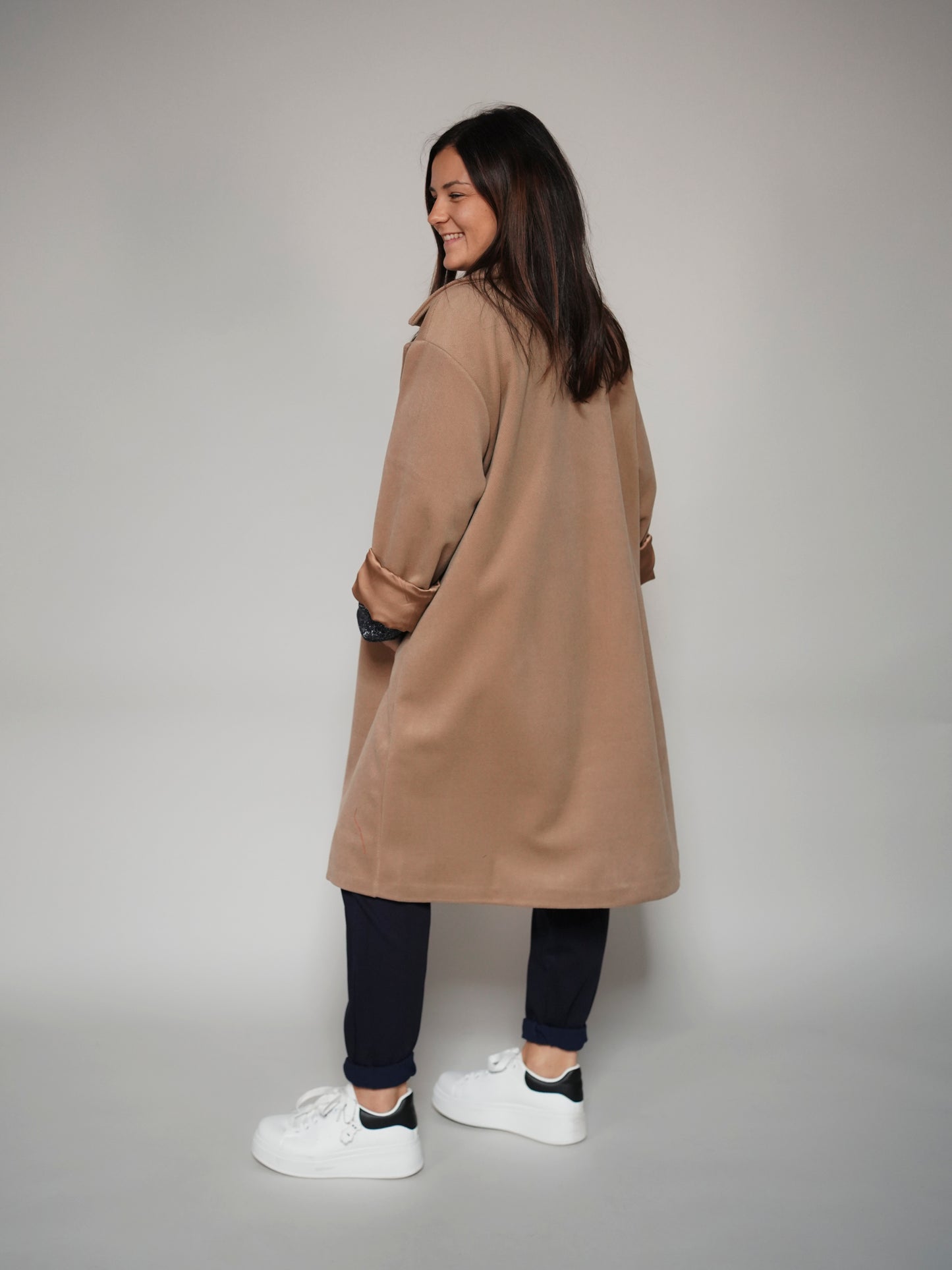 Manteau oversize camel -1703