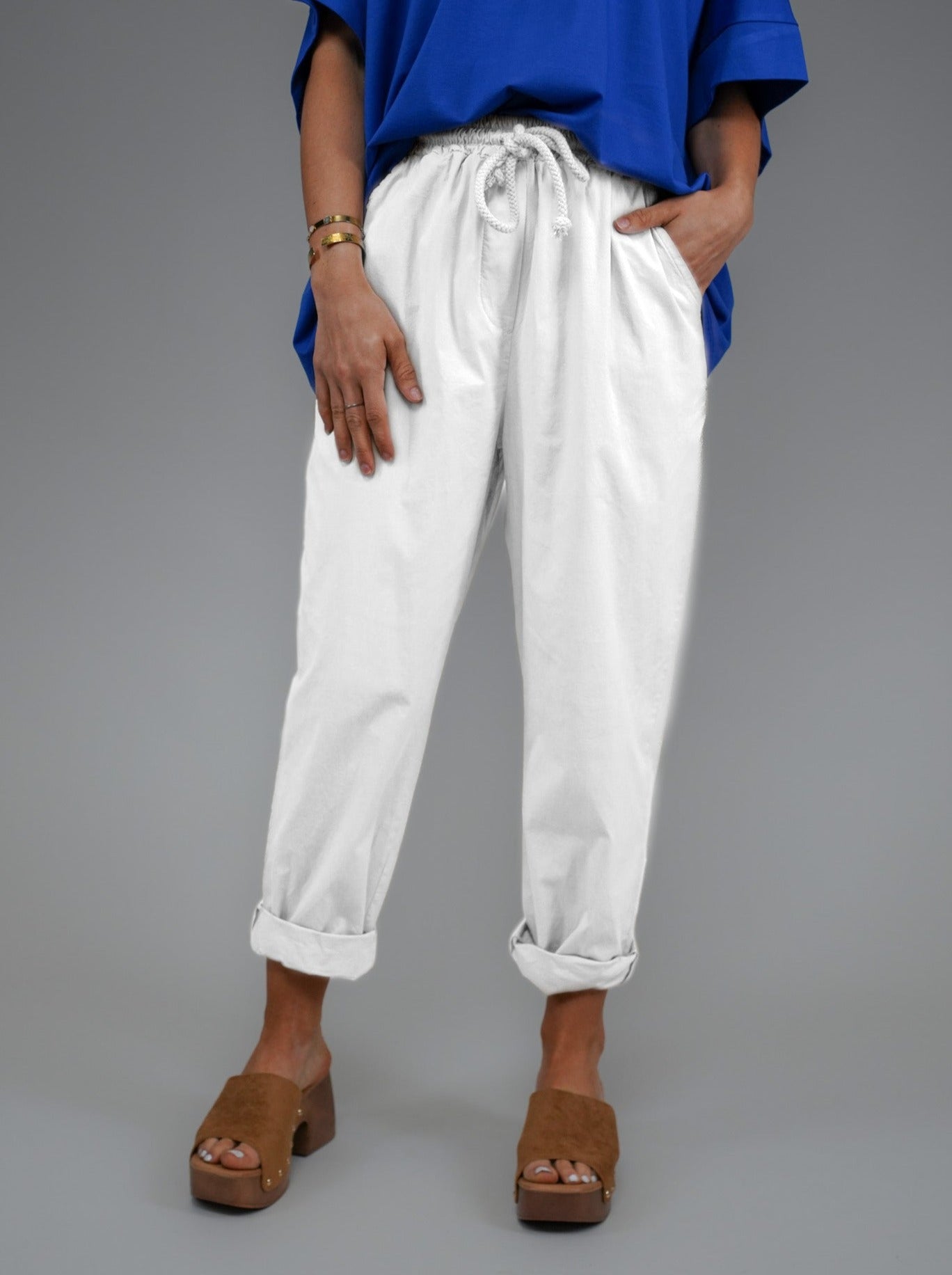 Pantalon été blanc - 1050