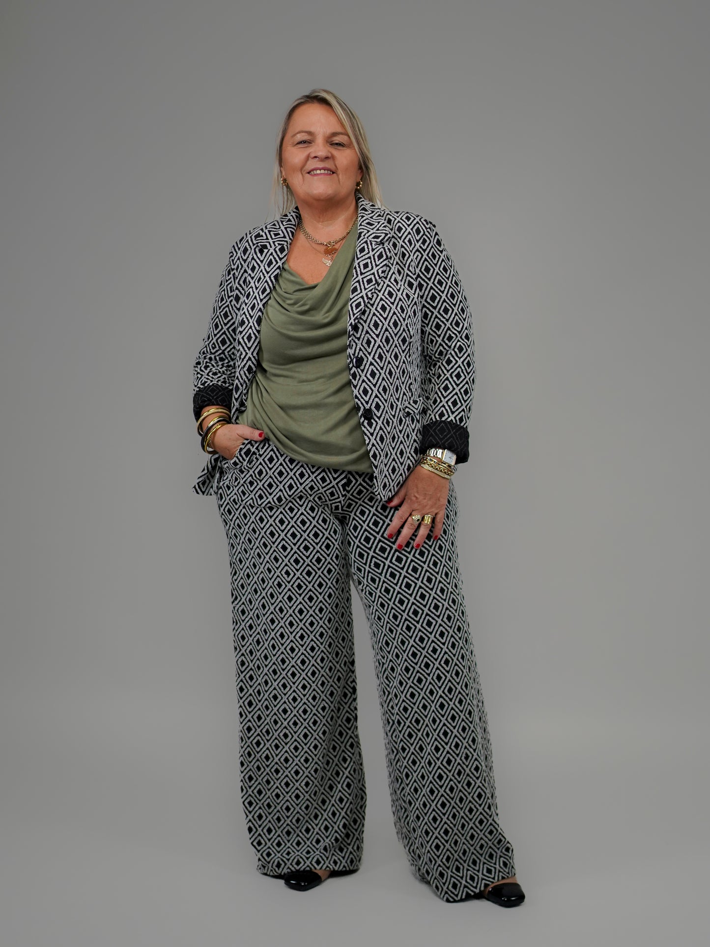 Blazer imprimé - 1223