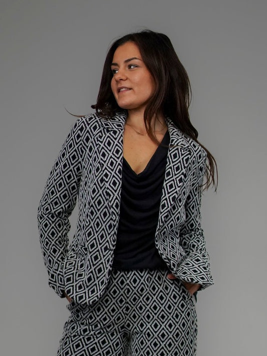 Blazer imprimé - 1223