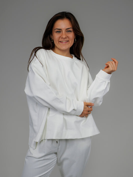Pull blanc - 1282