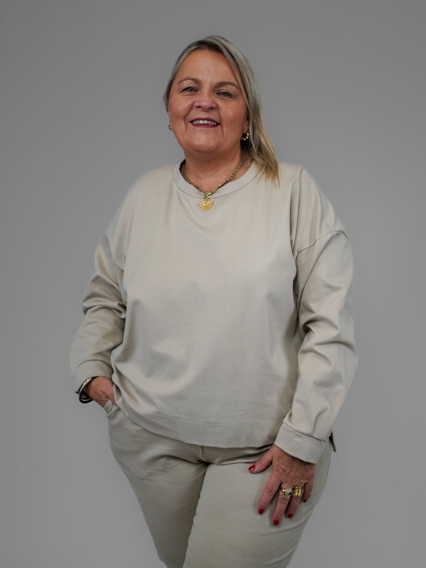 Pull beige - 1282
