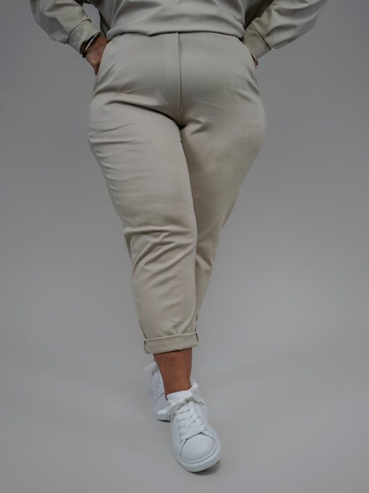 Pantajogg beige - 1281